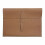 (Khaki) PU File Bag with Lychee Pattern, A4 Size Thickened Large-Capacity Office Storage Bag, Flap Closure for Preventing Falling 1