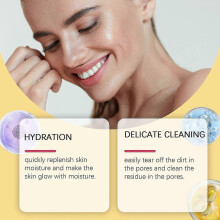 Turmeric Collagen Pulling Mask (with scraper) Gentle Exfoliating and Moisturizing Moisturizing and Firming Skin Mask