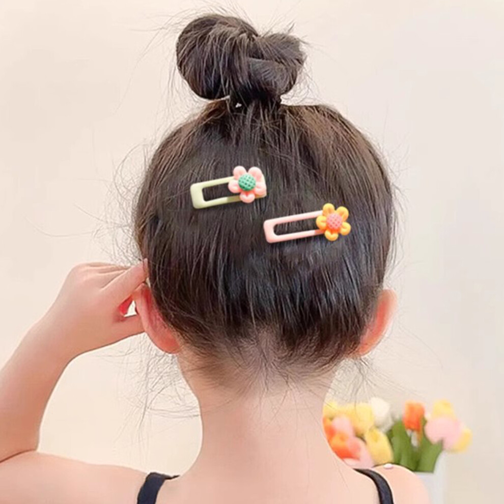 Dcph-Clothing (4) Girls Hair Barrettes - Sweet Style Clips (50)