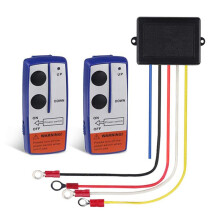 12V Universal Recovery Wireless Electric Digital Winch Remote Control for T.U.K. ATV SUV Handset Controller