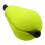 18Pcs Fly Fishing Float Strike Indicators Foam Yellow 3