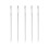 90Pcs 5.2 cm Large-Eye Stitching Needles Hand Sewing Needles for Leather Projects with Clear Bottle 4