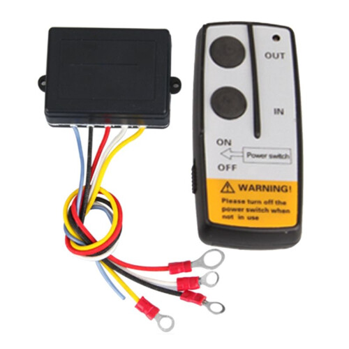 12V Universal Wireless Winch Electric Remote Control for Truck ATV Receiver Module Transmitter Handset  Controller 2