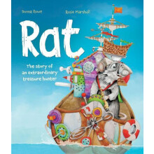 Rat The Story of an Extraordinary Treasure Hunter by Donna Rowe Hardco