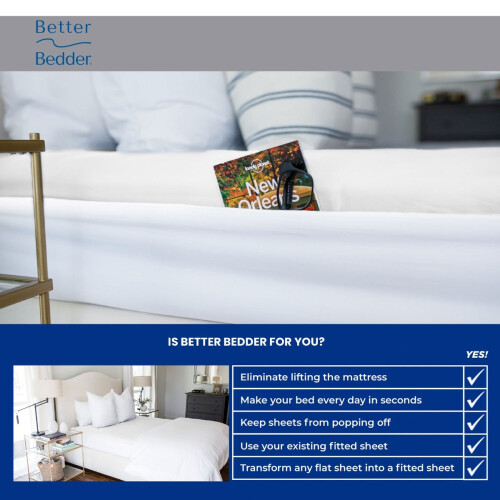Better Bedder - Arkkikiinnikkeet - 140x190