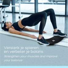 Tabla de equilibrio Gym Naranja - Negro