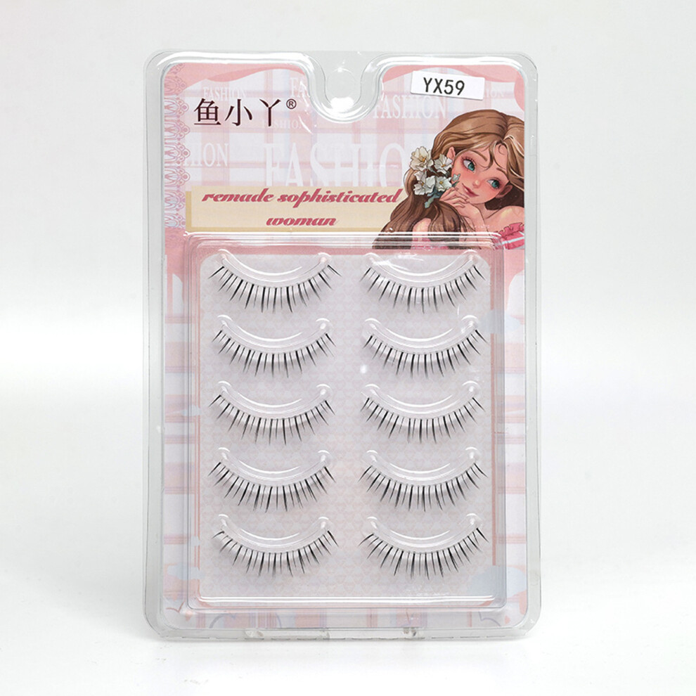 Dcph-Clothing Realistic Lower Eyelashes - Lightweight & Comfy