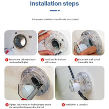 Marine Drain Valve Boat Bilge Drain Plug Outflow Outlet Accessories for Yacht Drainage Anti Backflow Drain Cover
