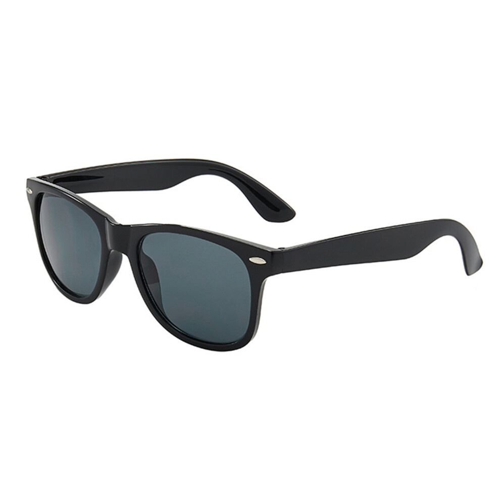 Dcph-Clothing (All Black) Vintage Sunglasses Uv Resistant Black Frame