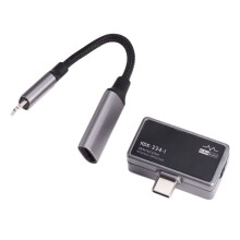 HDK-224-1DAC Draagbare Decoderingsversterker met Type-C Draagbare DAC/Versterker HiFi Lossless Audio Decoder