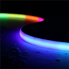 RGBWC Kleurrijke COB LED-Strip met WS2812B-Besturingschips, IP65-Bescherming, Programmeerbare LED-Strip, Lengte 1 Meter