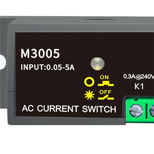 M3005 Miniatuurstroomsensor voor Schakelaar, Normaal Open Stroomsensor, Bewakingsrelais, 0,05-10A Detecteerbaar, Transformator 2
