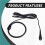 FR100R Rogowski Coil Current Sensor 0-10KA Current- Differential Output Signal AC Leakage Current Detector 7