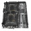 X99 Moderkort med Dubbla Socklar + -Kabel LGA2011-3 Stöder 8XDDR3 RAM Dubbla Ethernet-Portar Stöder E5 2678 V3 2676 V3 Processor 4