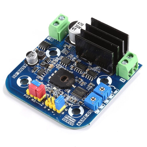 ASME-05 PCB Controller ASMC-04 Upgrade Version for ASMC-04A ASMC-04B ASMC-05A ASMC-05B High Torque Robot Servo Motor 1
