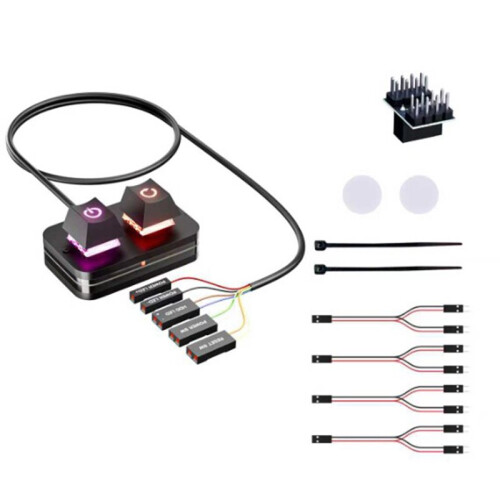 2M Mechanical Key External Power  Off Motherboard   Off Power SW Cables PC Power  Button for PC