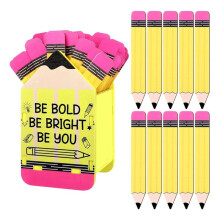 50 Pencil Flip Sticks with Storage Box, Back to School Classroom Management Tool for Teachers, Student Grouping
