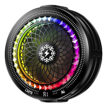 TH29AI RGB Lights Phone Cooler Magnetic Back Clip Semiconductor Cooling Fan Fast Cooling Radiator for Gaming