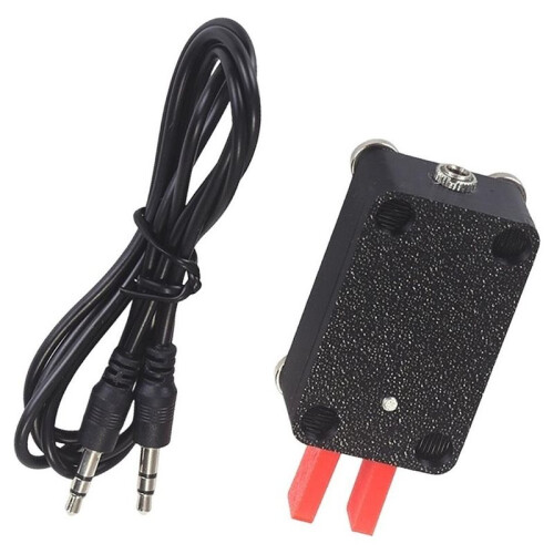 CW Key Automatic Key Double Paddle Key Morse Code CW Electric Key Adjustable Finger Force 1
