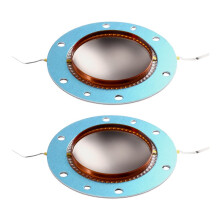 51mm Tweeter Voice Coil Titanium Film 8 Ohm Speaker Repair Parts Copper Round Wire for PV-22xt 22t 22a 2PCS