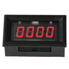 4bit High Voltage Voltmeter 1000V 2000V 3000V LED Digital VOLT Meter Display for 5V 12V Battery Monitor TEST