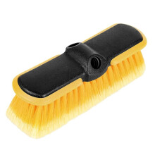10 Inch Car Wash Brush , Scrub Brush Attachment for Long Handle Extension Pole,Outdoor Broom and Scrubbing Brush