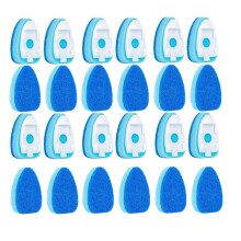 24 Pcs Non-Scratch DishWand Sponge Refills, Non Scratch Dish Wand Replacement Heads, Soap Dispensing Scrubber Pad