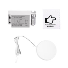 Touch voor Sensor AC220V LED Kast Closet Geen Boren Doordringend Houten Paneel Verborgen Touch Sensor Wit