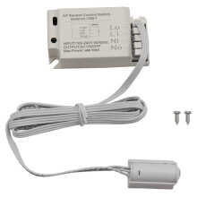 Menselijk Lichaam Infraroodsensor Schakelaar, PIR Bewegingsdetector, AC100-240V Lichtdetectiecontrole voor Thuis Gangkast LED