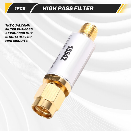 1Pcs High Pass Filter VHF-1080+ 1150-5000MHz for  Circuits 1