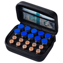 Peptidehouder voor Koelkast, 20 Vials Houder, Geschikt voor 1ml 3ml 5ml 10ml Vials Opslag, Niet Geschikt voor Lange 10ml Vial