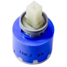 Kerox NKJ35 Eengreepskraancartridge, 35 mm Keramische Mengkraanvervanging, Rechtsdraaiende Reparatieset