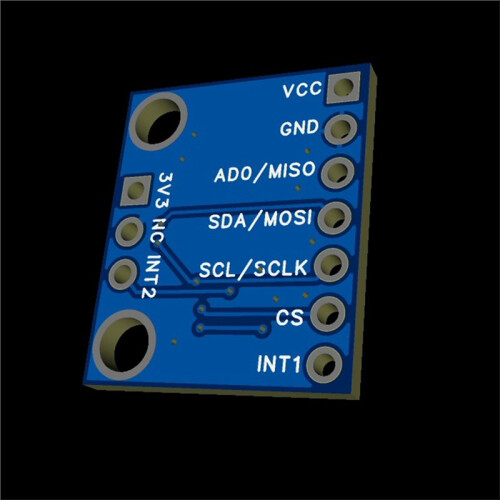 BMI323 6-Axis IMU Module Three-Axis Acceleration and Three-Axis Angular Velocity Sensor Module 1