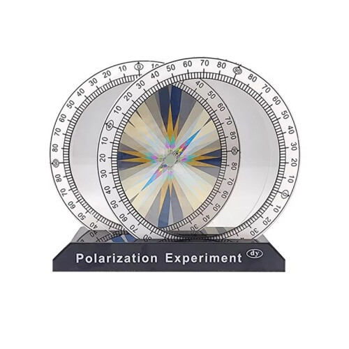 Polarizer Light Polarization Demonstrator Student Experimental Teaching Aids Physics Optical Test Instrument Colorful