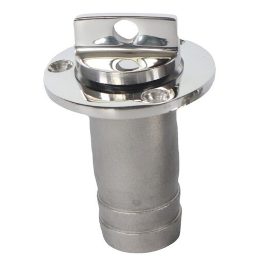RVS Ovale Garboard Afvoerklep voor Boten - Ventconnector Fitting