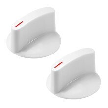 2 Pack WH1X2721 Droger Knop,Vervanging voor Hotpoint GE Droger Machine Onderdelen,Vervangt AP2044893 123C7931 EA271094 PS271094