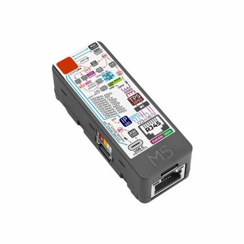 Unit PoE-P4 with ESP32-P4 PoE Ethernet Embedded Controller IP101GRI Ethernet PHY Support 10/100 Mbps Communication 1
