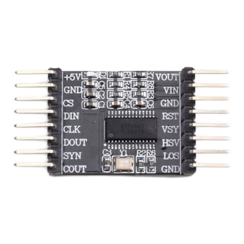 Development and Verification Board for OSD SPI Interface Scheme of AT7456E Module Character Overlay Chip