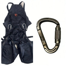 Bolsa para Assento de Parapente com Pernas Ajustáveis para Treinamento de Voo Livre, Assento para Voo Livre