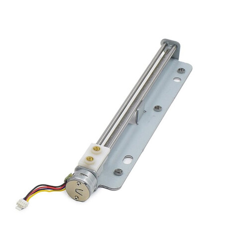 15V Micro 2-Phase 4-Wire Linear Stepper Stepping Motor with Nut 123mm Long Slide Stroke 15 Ohms for 3D Printer