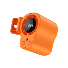 T511 Ventilador Portátil de Cintura con Fuerte Flujo de Aire, Recargable, con Clip, Ventilador Portátil para Exteriores, Camping y Pesca
