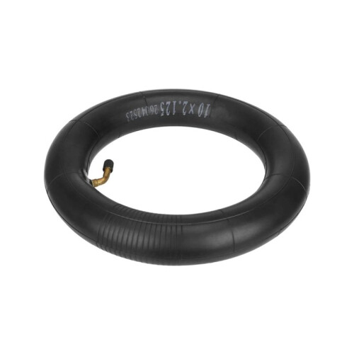 Câmara de Ar 10x2.125 de 10 Polegadas para Bicicletas Elétricas com Válvula Angular, Ideal para Substituição em Scooters Elétricas. 1