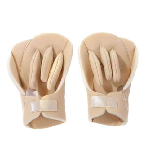 2 Pcs Sof  Protector for Hand Foam Contracture Cushion Prevention Gloves Guard Protection Pad with Finger Separator