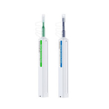 Set van 2 Glasvezelreinigingspennen: 2,5 mm Glasvezelreinigingspen SC/FC/ST + 1,25 mm LC/MU Glasvezelreiniger met Één Klik