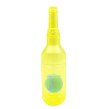 Dog Toy Water Bottle Cruncher Chew Bottle Toys for Dogs Plastic Water Bottle Chew Toys for Dogs with Yellow