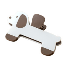 (Brown Dog) Dog Book Stand - Adjustable for Books & E-Readers