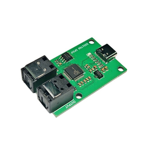 SSS1700C1 USB Sound Card TypeC Interface Spdif Fiber Optic Digital Audio Input/Output Digital Interface