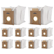 10 Pack Vacuum Cleaner Bags for DEEBOT N8+ N8 Pro+ T8 T8+ T8 AIVI T8 AIVI+ T8 MAX T9+ Replacement Dust Bags