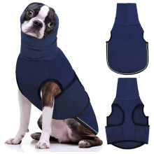 Dog Anxiety Vest,Thunder Jacket for Large Dog Calming Jacket with Hoodie, Dog Anxiety Jacket Dog Hoodies for Noise S