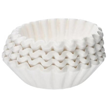 200 Stück Kaffeefilterkörbe für 4-6 Tassen Kaffeemaschinen, Weiß, 200 Stück Einweg-Papierfilter